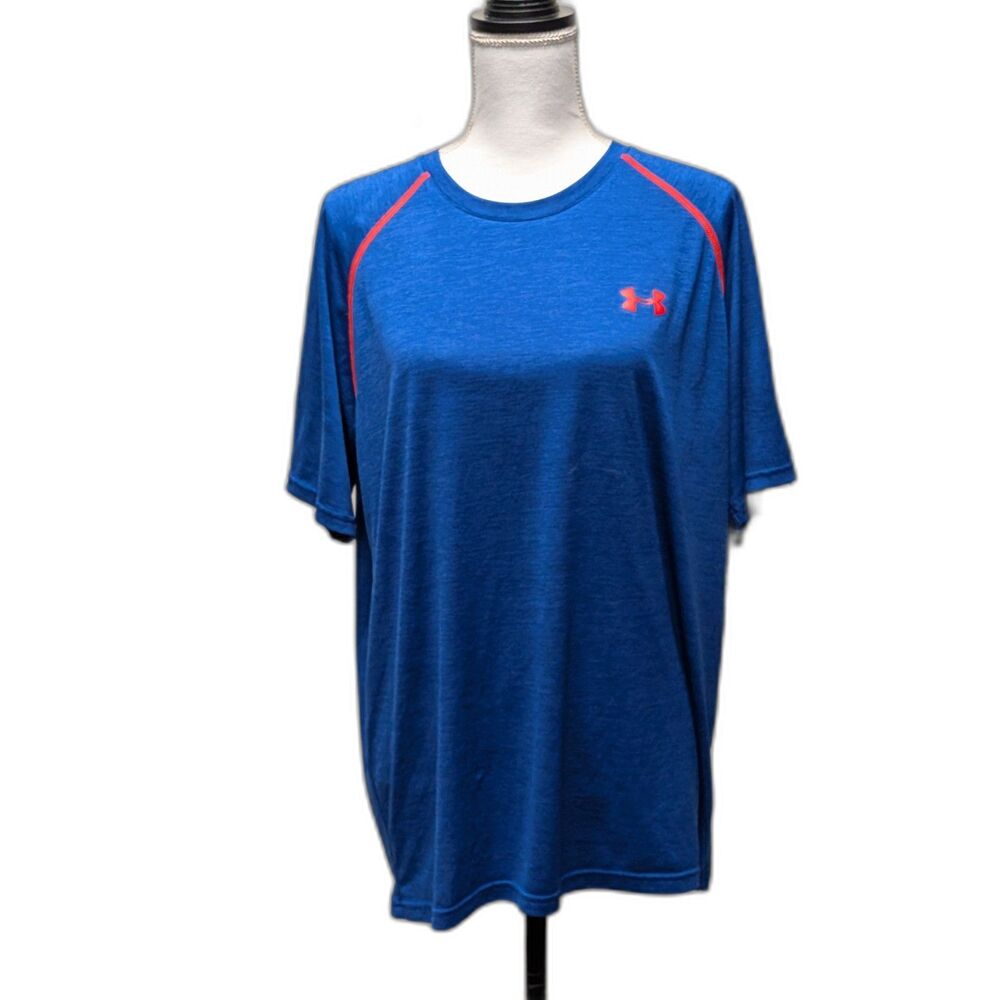Under Armour Blue Quick Dry Shirt Large